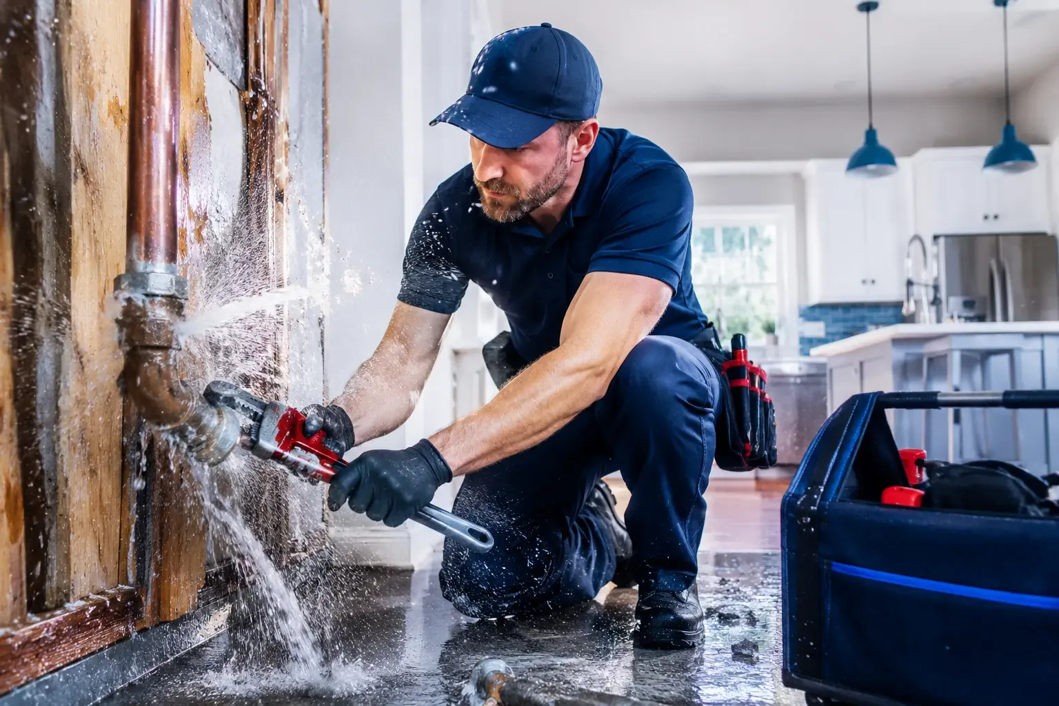 Local emergency pipe repair professionals in Noble, OK